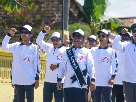 Lomba Baris Kreasi Putra dan Putri Desa Baruharjo Tingkat Kecamatan 